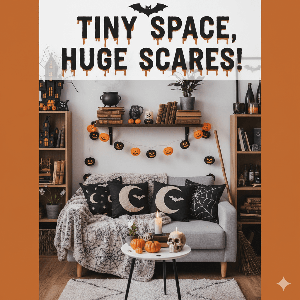 How Do You Decorate a Small Space for Halloween?
