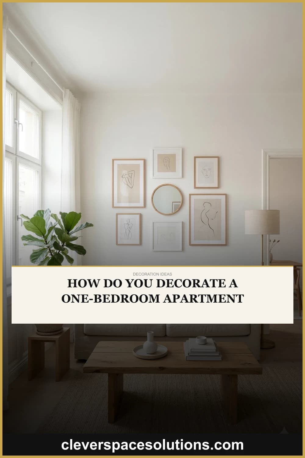 How Do You Decorate a One-Bedroom Apartment?
