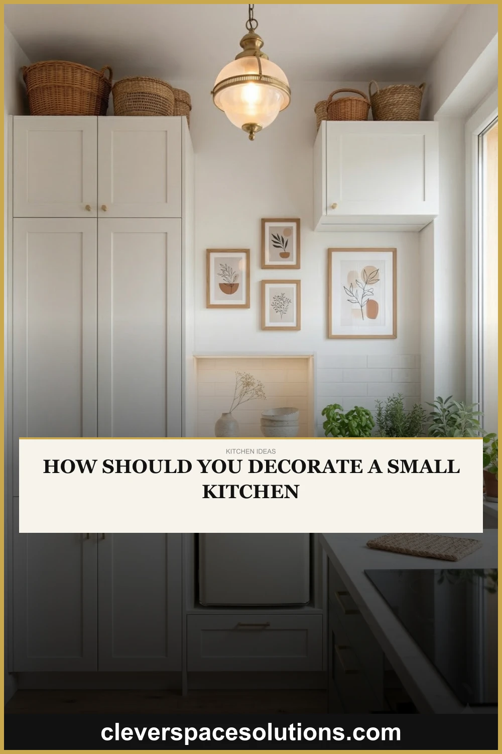 How Should You Decorate a Small Kitchen?