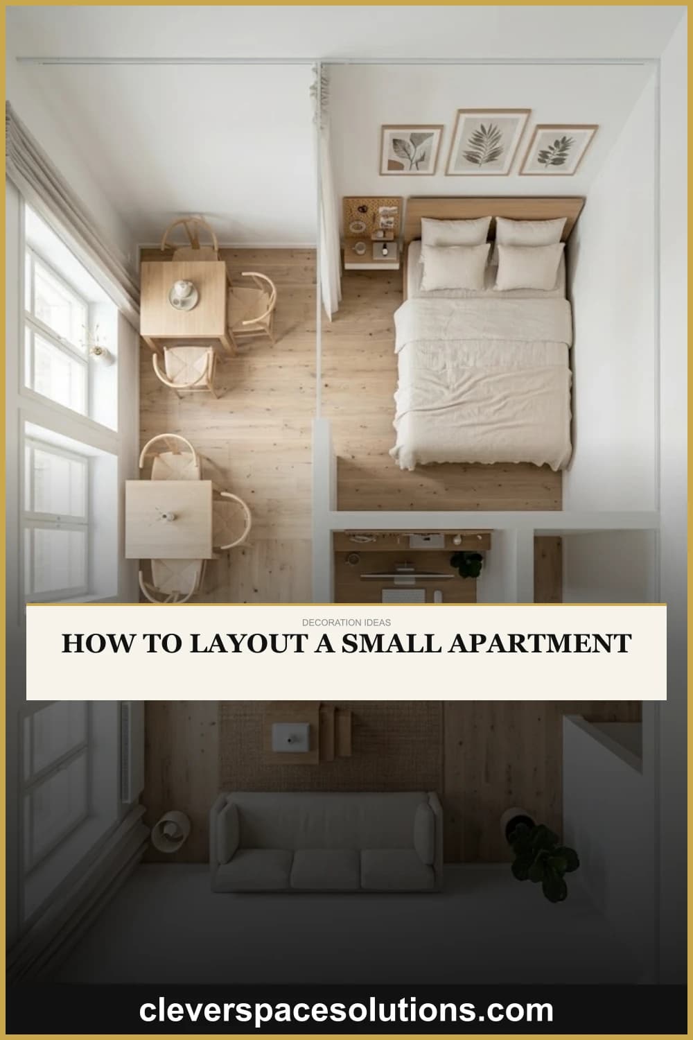 How to Layout a Small Apartment?