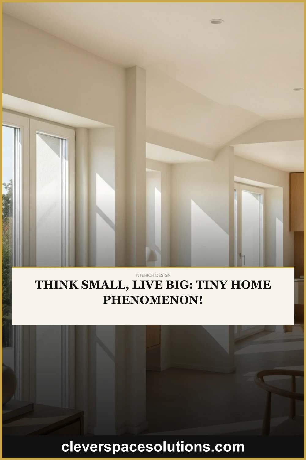 Think Small, Live Big: Tiny Home Phenomenon!