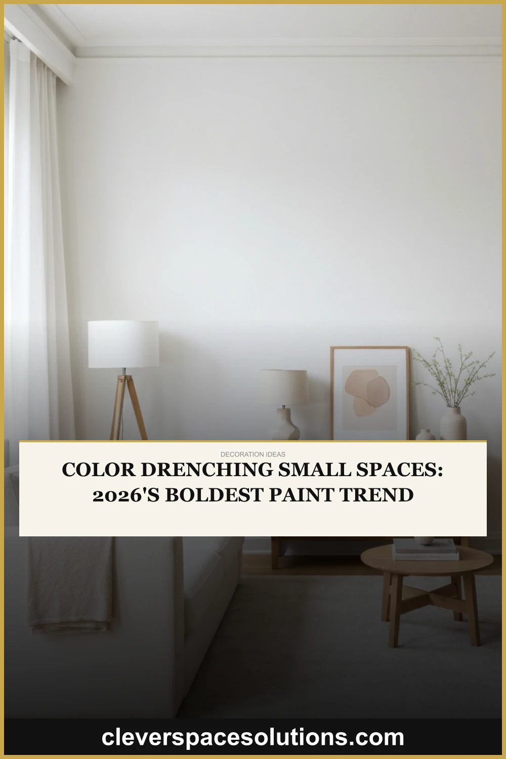 Color Drenching Small Spaces: 2026's Boldest Paint Trend